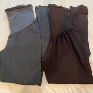 2x Motherhood Maternity Comfy pants